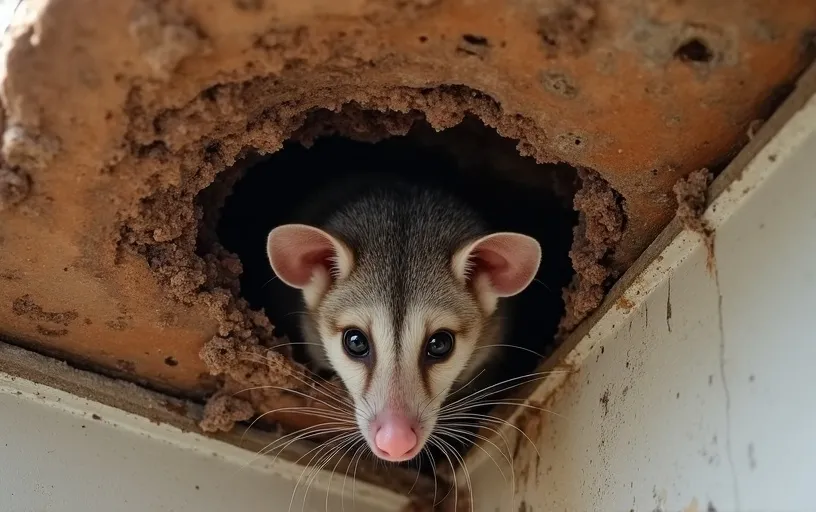 Professional Under Deck Possum Removal Assessment Services Warner
